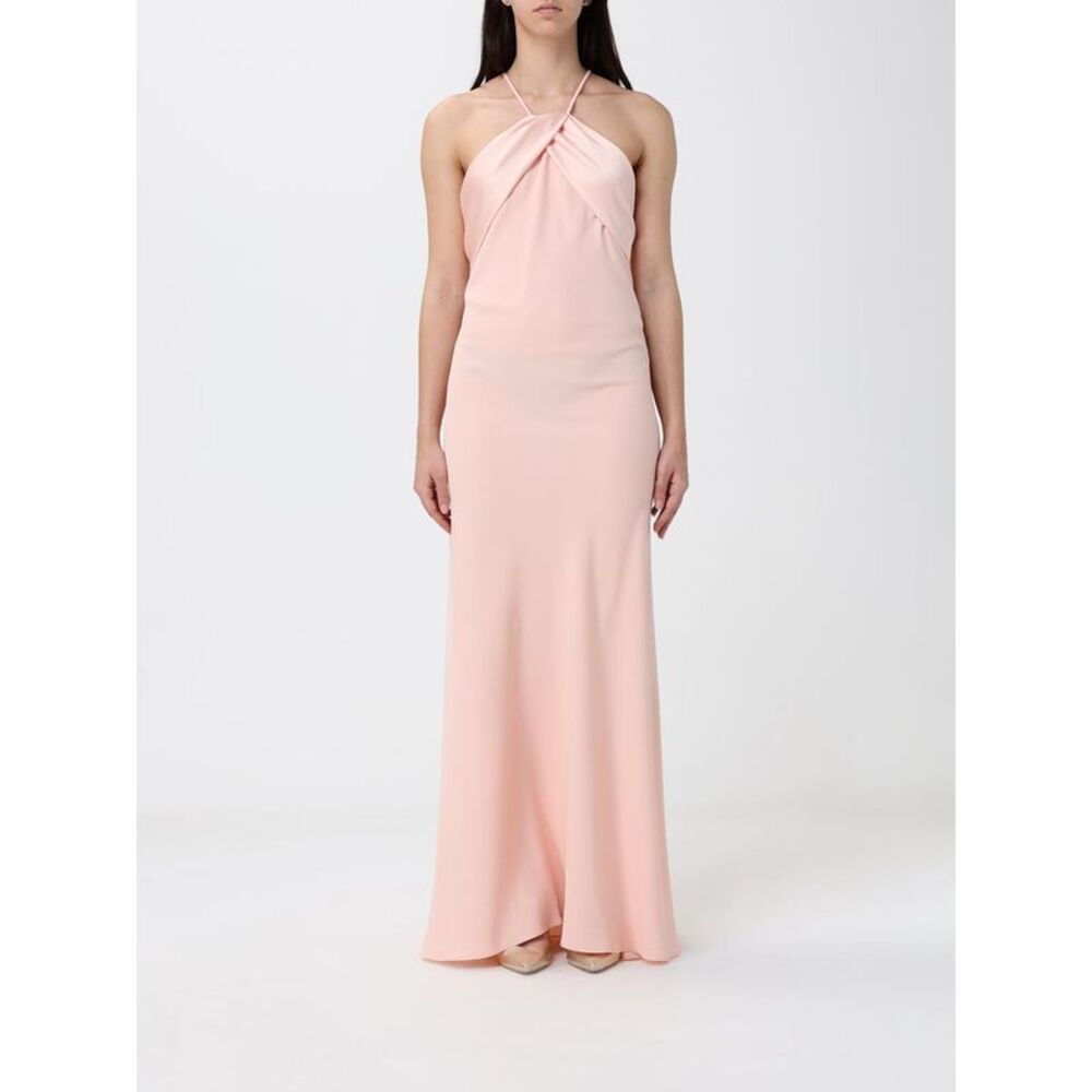 H Couture Dress Woman Peach